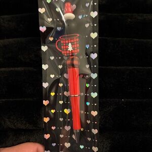 Holiday Red Plaid Mug Pen